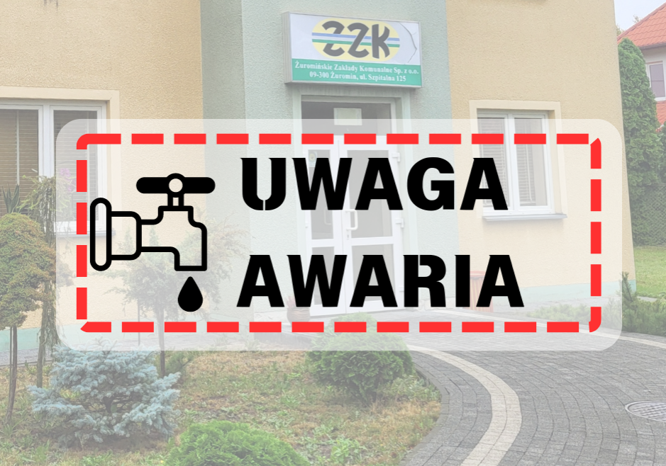 Przerwa w dostawie wody- Żuromin