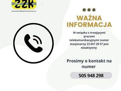 Zmiana numeru telefonu