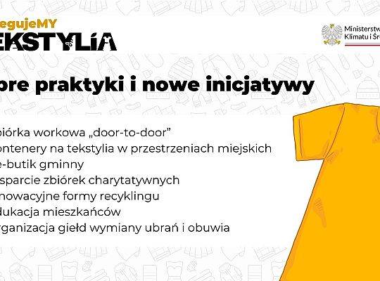 Odbiór odpadów tekstyliów i odzieży