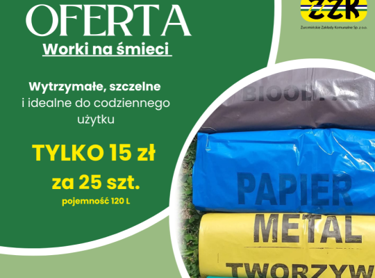 Informujemy o stałej sprzedaży naszych produktów!