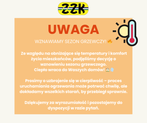 Wznowienie sezonu grzewczego