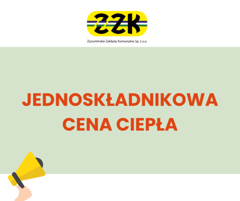 Jenoskładnikowa cena ciepła- bon ciepłowniczy