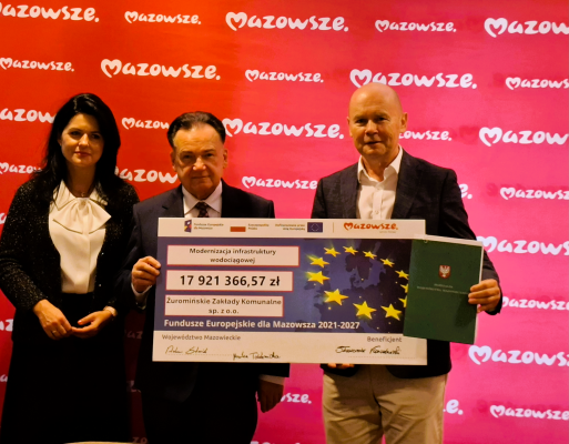 Prawie 18 milionów złotych dla Żuromińskich Zakładów Komunalnych Sp. z o.o.