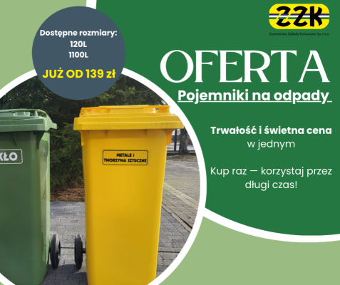 Informujemy o stałej sprzedaży naszych produktów!