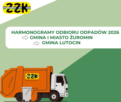 Nowe harmonogramy odbioru odpadów